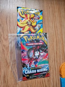 Pokémon TCG Mega Evolution Chaos Rising Booster Packs