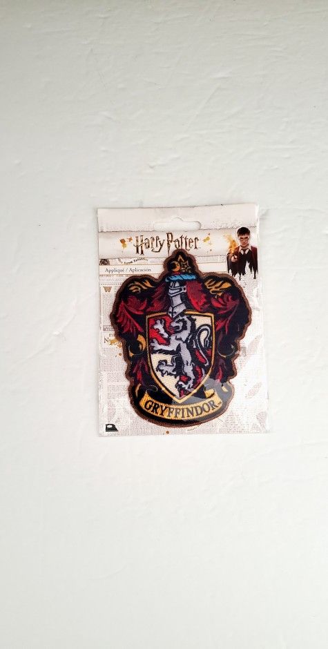 Harry Potter Gryffindor House Crest Patch