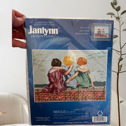 Janlynn #021-128 - Best Friends - Counted Cross Stitch Kit - 14” x 10”