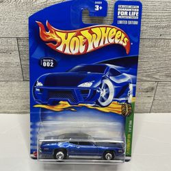 Vintage Hot Wheels Blue / Black ‘1971 Plymouth GTX / Super Treasures Hunts • Die Cast Metal • Made in Malaysia