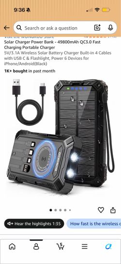 Solar charger power bank