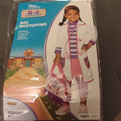 Doc McStuffin Costume 2T 