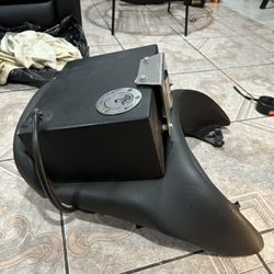 Custom Rear Mounted Auxiliary Fuel Tank For BMW KT1200