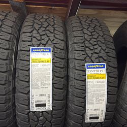 235/75/15 Goodyear tires 🛞