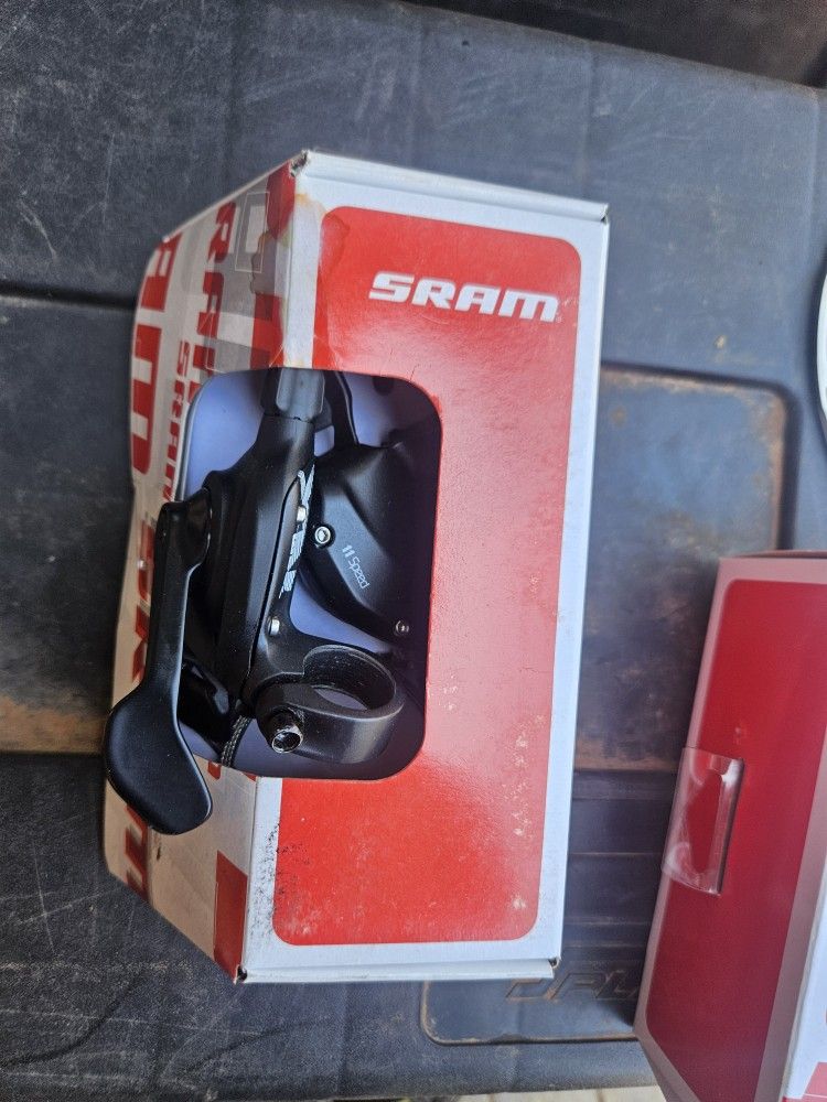 New Sram 11 Speed Shifter, Derailleur,  And Box 11 Speed Casset