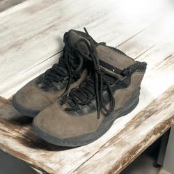 Air Jordan 10 Retro Boots - Brown/Black - Men’s 6Y