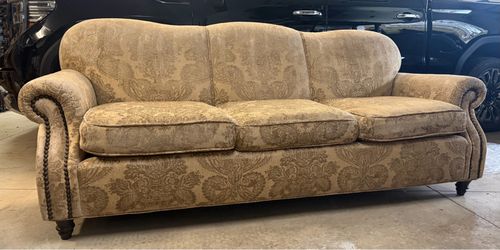 Vintage Camelback Couch