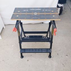 Craftsman Workbench Vise  - Foldable In Excellent Condition 