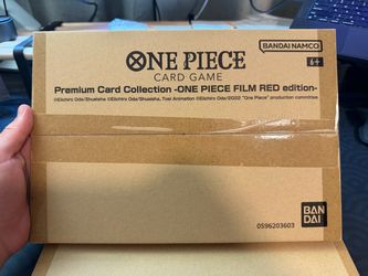 One Piece Red Film Premium Card Collection English - Sealed.