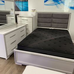 5PC BEDROOM SET ON SALE 5PZ JUEGO DE CUARTO EN VENTA AHORA STARTING @$899!!!*** ENDS 11/25!!!