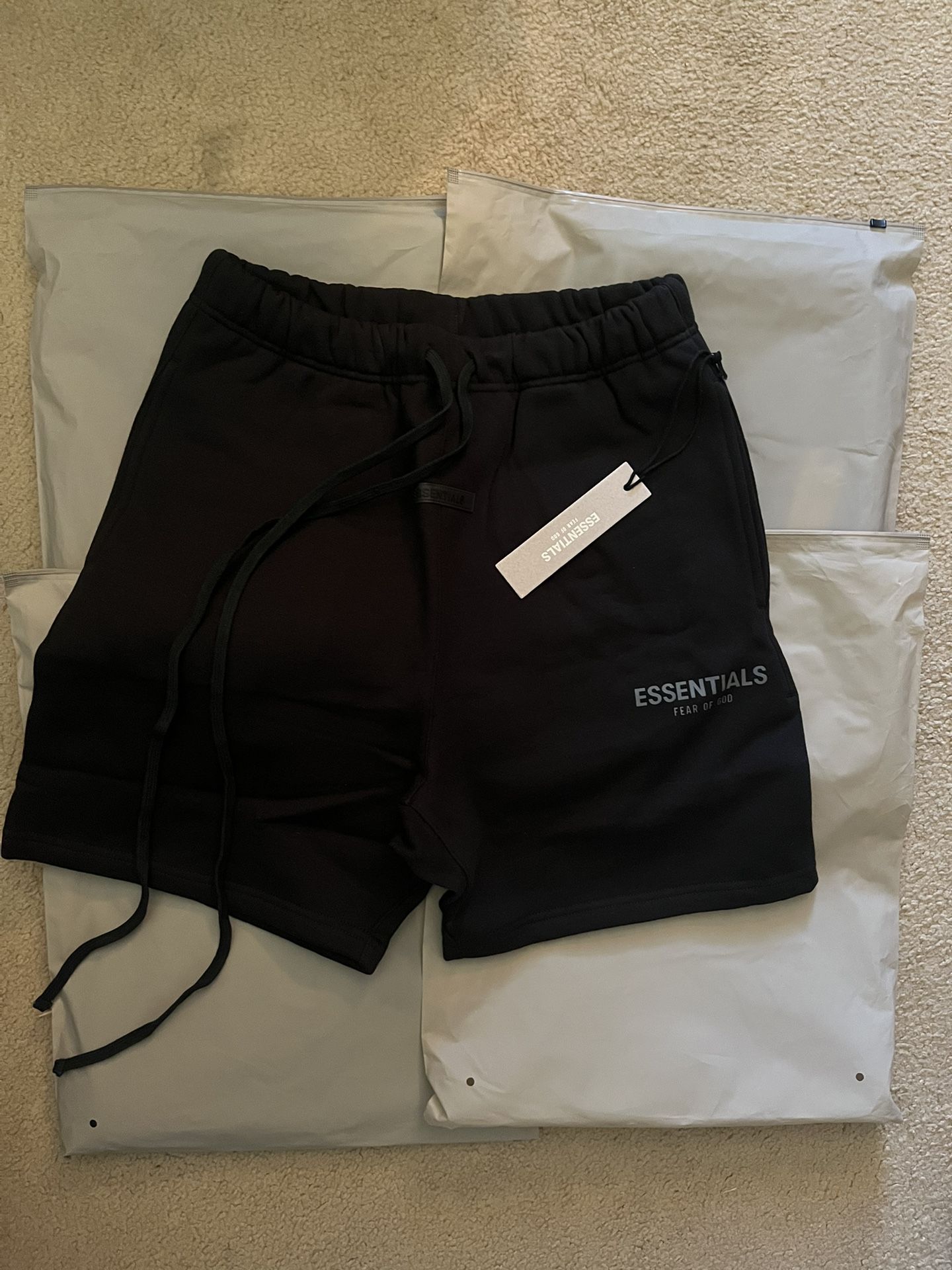 Black Essentials Shorts