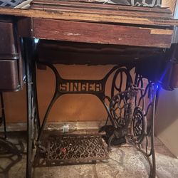 Antique sewing machine