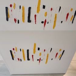 Modern Minimalist Abstract Canvas Art – Textured Oil / Acrylic