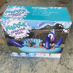Peacock Sprayer Pool New In Box