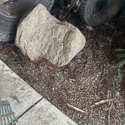Two large rock