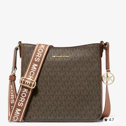 Michael Kors Jet Set SML Signature Logo Messenger