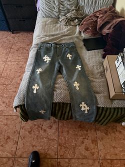 Crome heart jeans