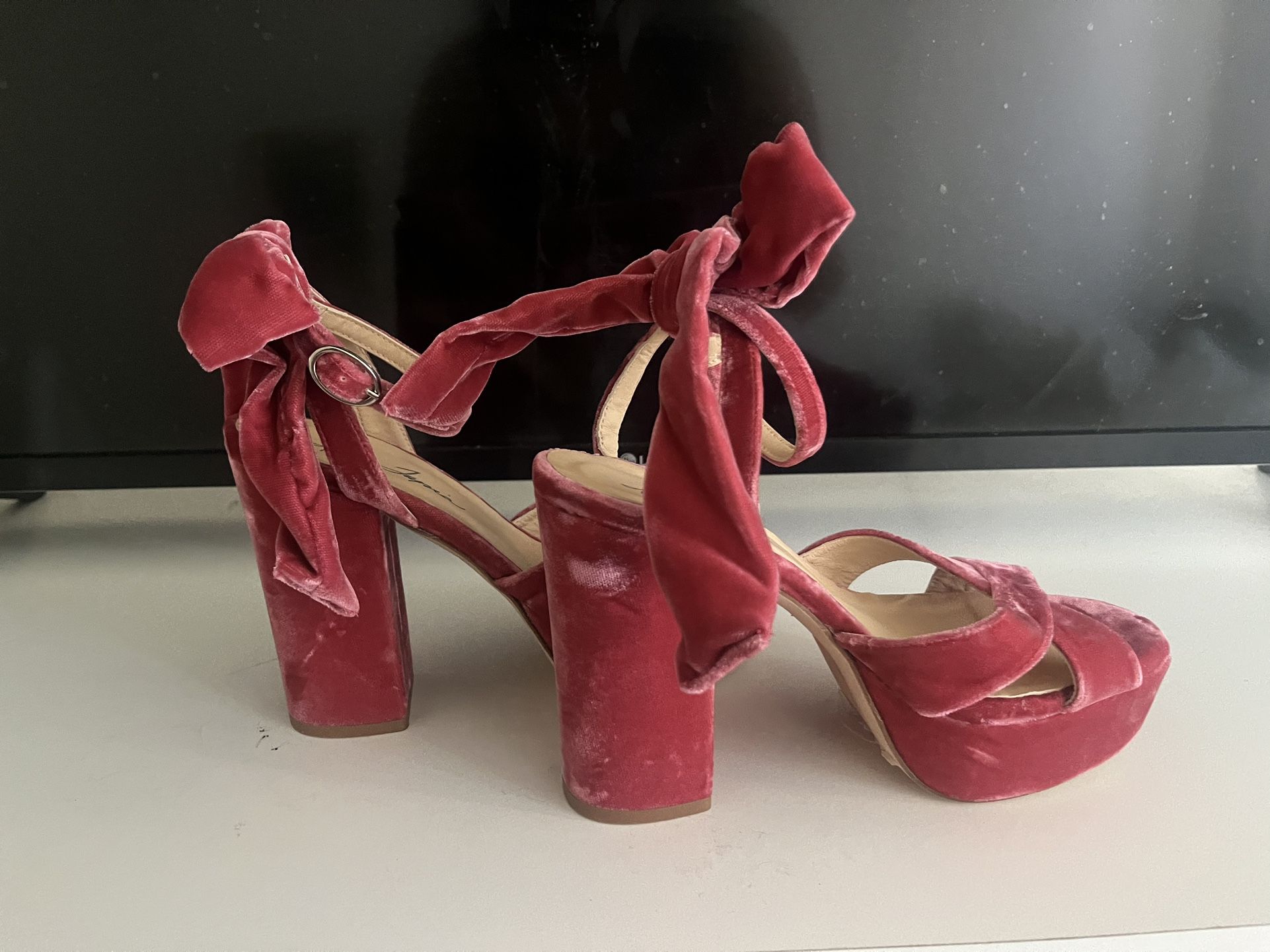 love shack fancy heels