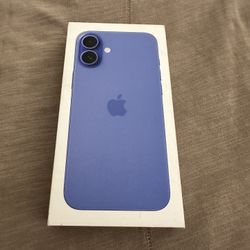 New Apple iPhone 16 Plus 256gb UltraMarine Unlocked Bonus New Clear MagSafe Case & Glass Screen Protector & I Can Deliver To you Today 