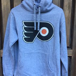 Philadelphia Flyers Fanatics Branded Team Logo Fleece Hoodie Heather Gray -M