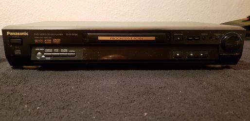PANASONIC PROGRESSIVE SCAN DVD PLAYER.....MODEL#DVD-RP56