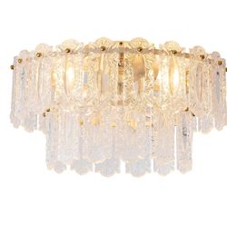 Crystal Mount Ceiling Light
