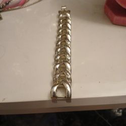 Brighton Thick Siver Bracelet  8 Inches