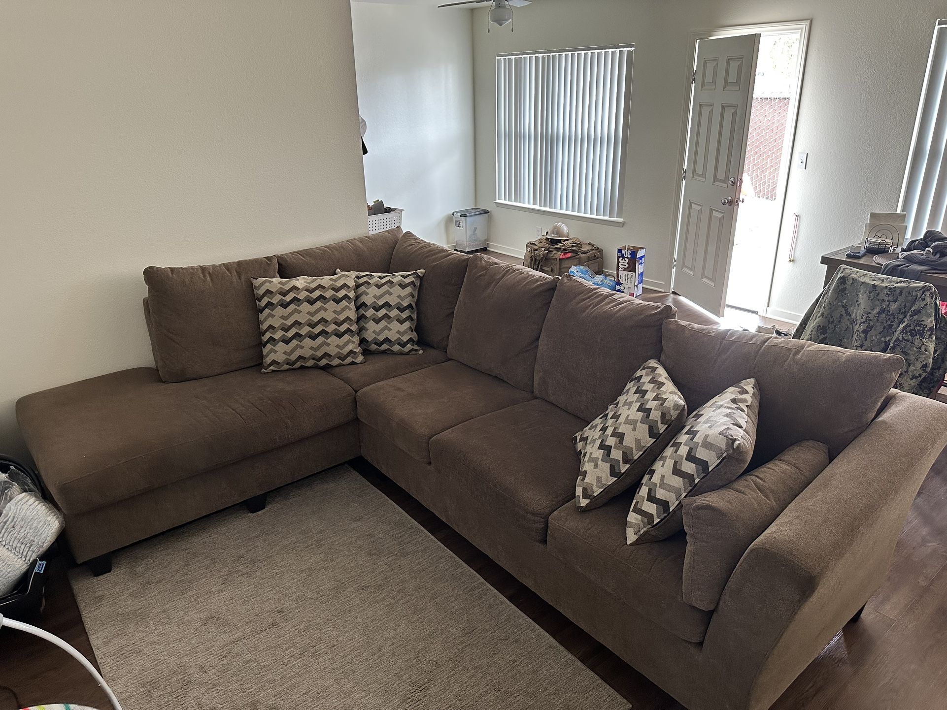 Brown Couch