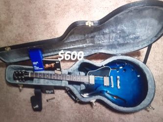 2018 Gibson Memphis ES-335 Dot in Blue Burst.w/ OHSC