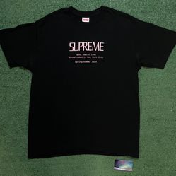 Supreme Anno Domini black tee