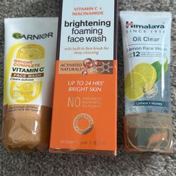 Set of 3 Face Washes