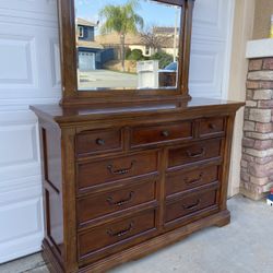 Dresser and Mirror