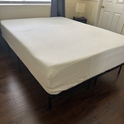 Metal Bed Frame And Mattress 