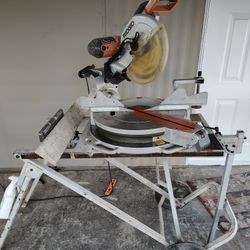 Table Miter Saw Rigid 12"