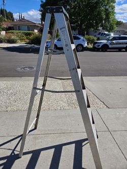 6' Aluminum Metal Ladder