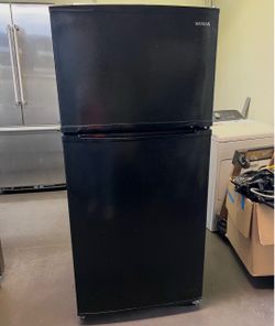 WINIA Black Top-Freezer Refrigerator