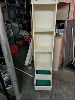 Tall Narrow  Off White  Lovely Piece Of Furniture 