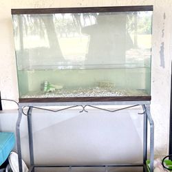 Extra Large Tank With Stand, Glow Light,Pump,  