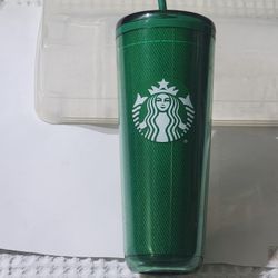 Green Starbucks Tumbler