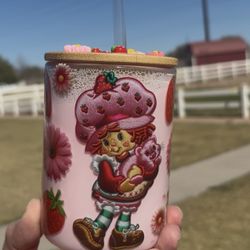 Strawberry Shortcake Snow Globe Mug