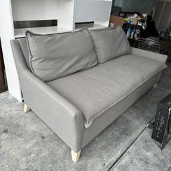 West Elm $5k FREE Delivery Gray down filled Bliss Sofa. Great cond, delivery avail. 