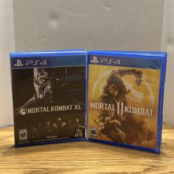 Sony PS4 Game Set Of 2 Mortal Kombat: II and XL
