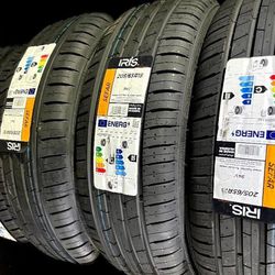 IRIS 205/65/15 - New Tires Installed And Balanced Llantas Nuevas Instaladas Y Balanceadas