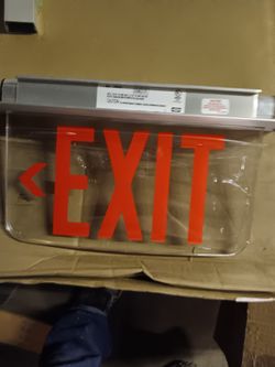 Led Exit Signs