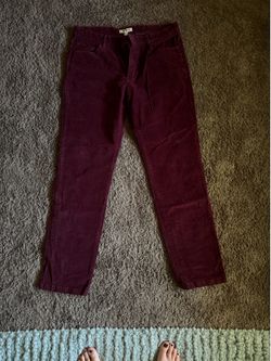 Goodthreads burgundy corduroy pants