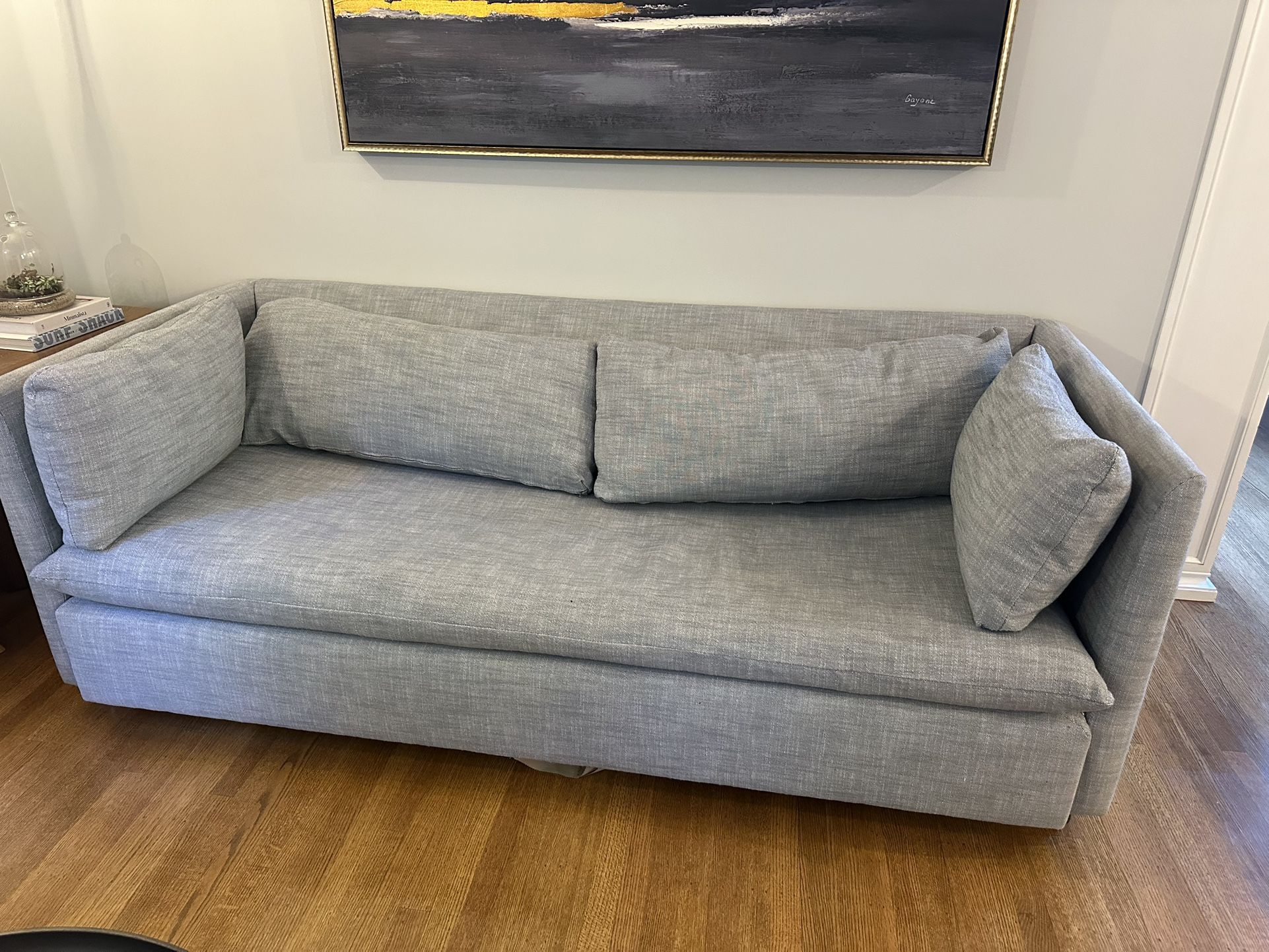 West Elm Shelter Sleeper Sofa 80”