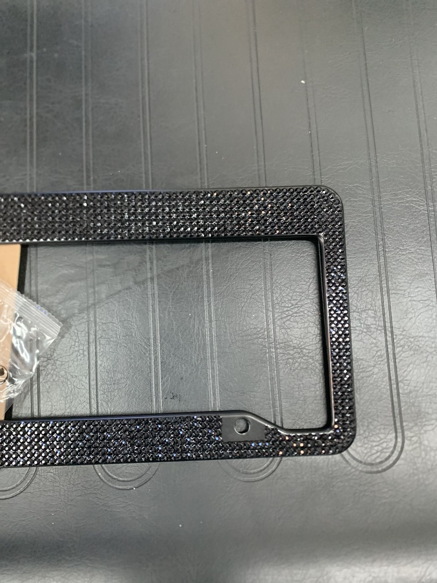 Jeweled License Plate Cover NIB
