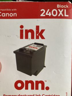 Black Ink Cartridge  240 Xl