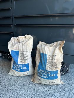 Laclede Truck Tire Chains – 2 Sets – Heavy Duty Snow Chains