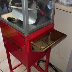 Popcorn Machine On Wheels 